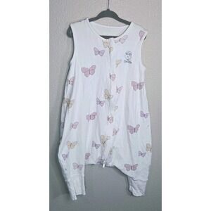 Woolino Baby Sleep Sack 6-18 Months Merino Wool Organic Cotton Butterfly